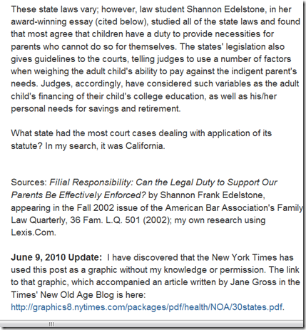 filial responsibility definition duty of care to elderly parents